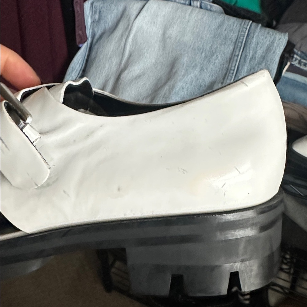 Zara white platform shoes - Picture 6 of 6